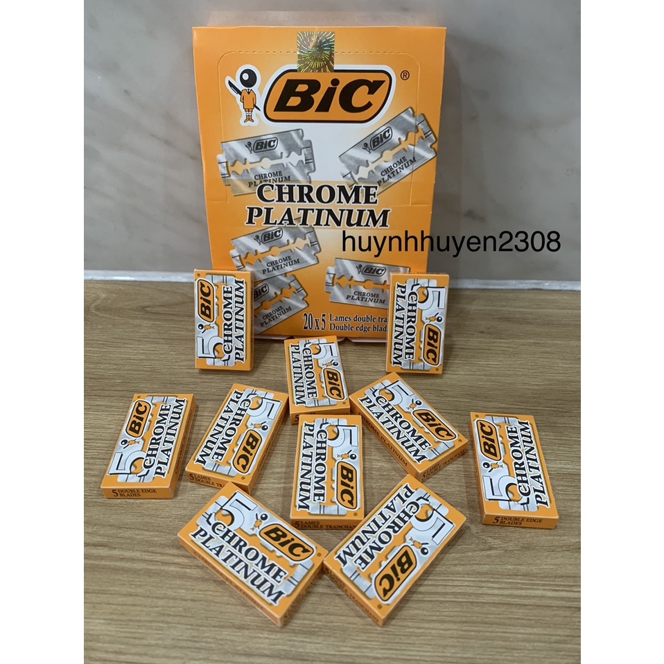Lưỡi Lam BIC Chrome Platinum.