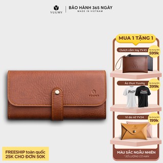 Ví da nữ cầm tay thời trang YUUMY YV31 nhiều màu.