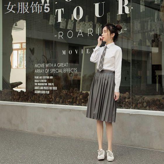 [Bộ đồ ba mảnh] bộ kiểu đại học váy xếp ly Đồng phục JK ngắn áo blouse sinh viên nam mùa hè phiên bản Hàn Quốc