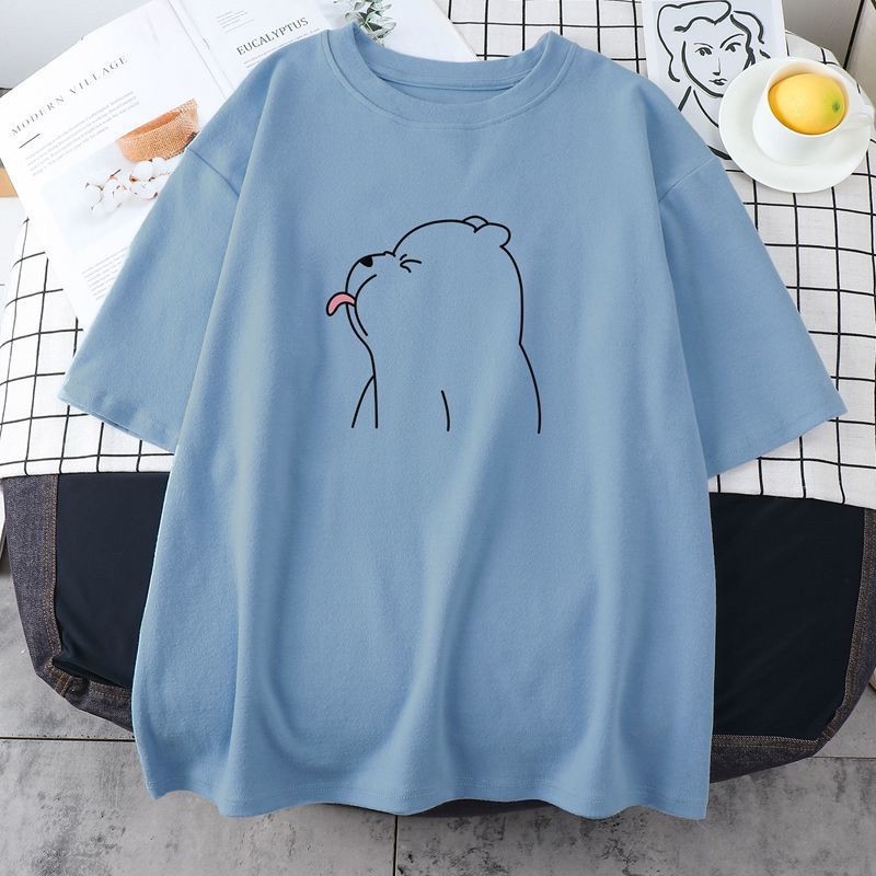 Áo 3D gấu lè lưỡi HT11