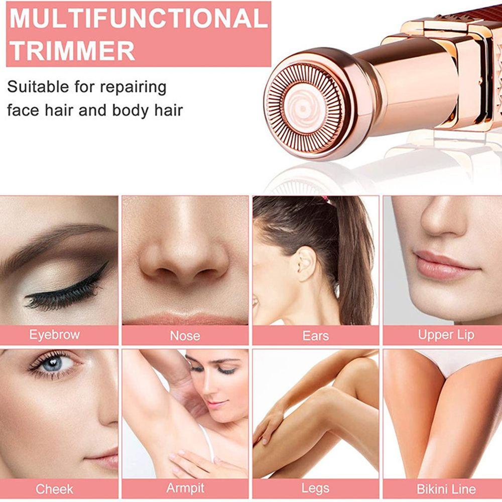 MIH Máy Tỉa Lông Mày Tích Hợp Đèn LED Cho Nữ