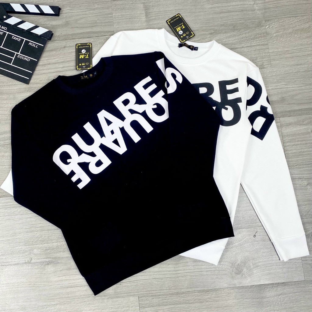 Áo nỉ nam nữ dài tay cổ tròn thu đông họa tiết cao cấp mẫu mới nhất AHFASHION | BigBuy360 - bigbuy360.vn