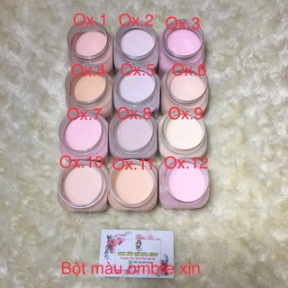 Set bột nổi ombre mini