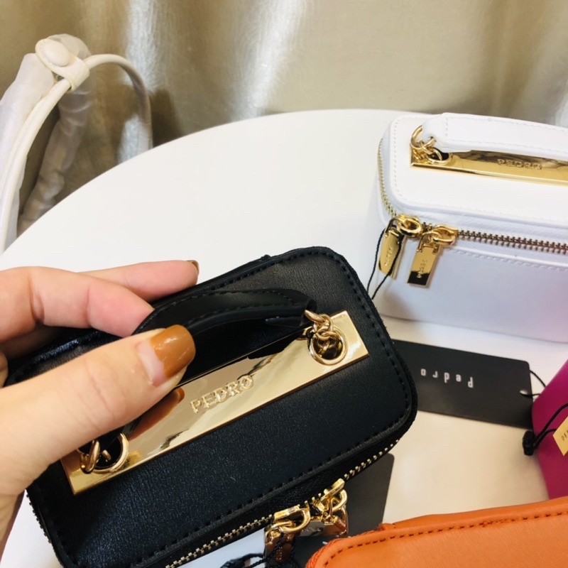 (Video thật) Túi xách nữ chữ P hàng quảng châu dáng cốp mini mẫu mới nhất