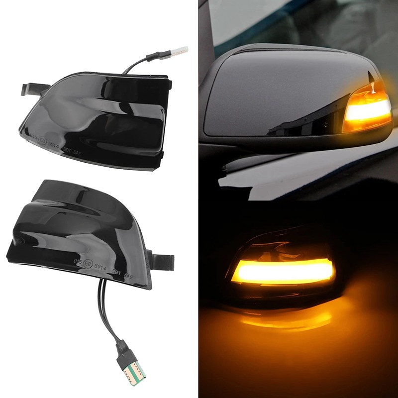 Set 2 Đèn Led Gắn Gương Chiếu Hậu Cho Ford Focus 2 Mk2 2004-2008 C-Max