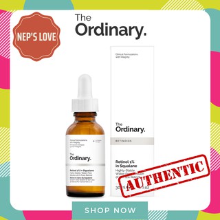 Serum chống lão hóa da nồng độ cao Retinol 1% in Squalane _THE ORDINARY (BILL CANADA) 30ML