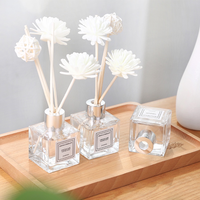 Tinh dầu nước hoa để bàn - văn phòng - để phòng tự khuếch tán kèm bông trang trí 101129
