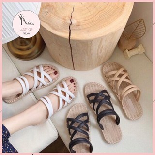 Sandal giả cói chống nước