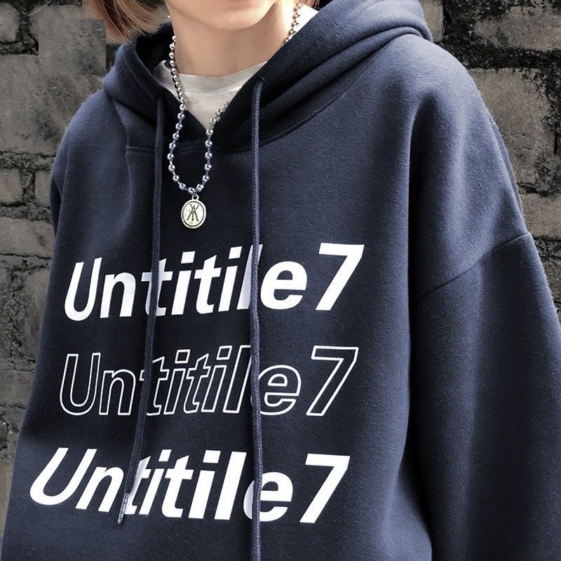 Áo Hoodie In Untitile 7 PEONYB Unisex [FREESHIP] Hoodies form rộng tay bồng kiểu dáng basic đường phố hàn quốc đẹp