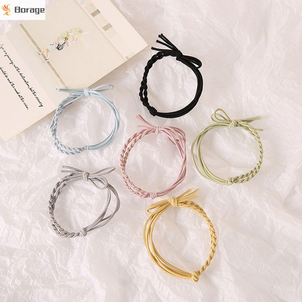 Dây buộc tóc 4 trong 1 đơn giản xinh xắn dành cho nữ