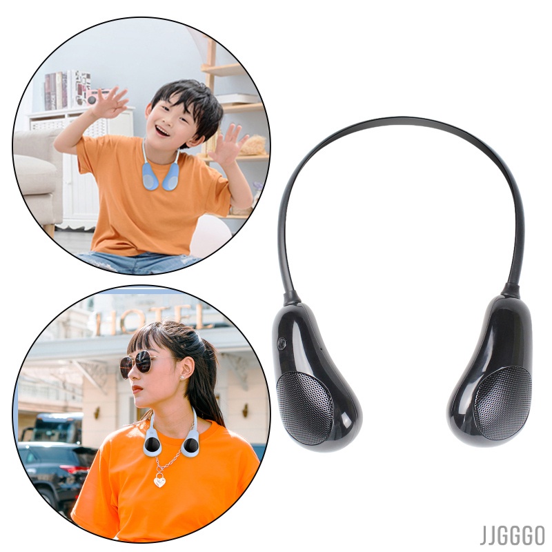 Neck Bluetooth 5.0 Headphone Speaker Lightweight Wireless Wearable Over Neck 3D Headset Noise Reduction Outdoor Hiking