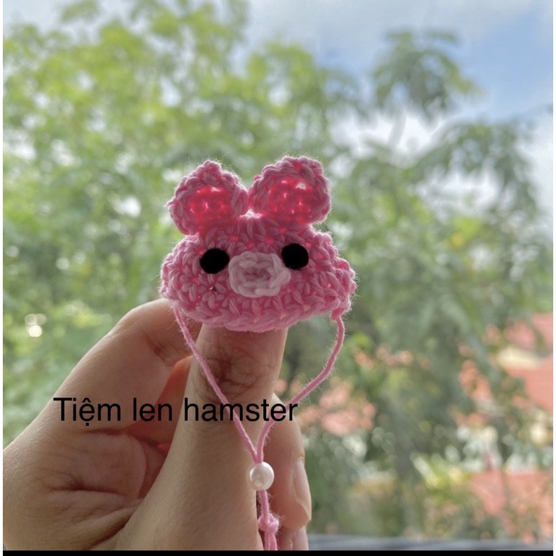 nón mũ hamster heo hồng