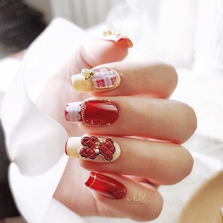 Charm gấu nail trang trí móng