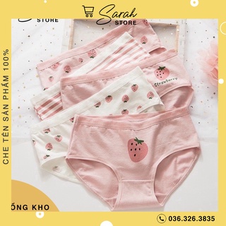 QUẦN LÓT DÂU HỒNG DÂU TRẮNG SIÊU XINH