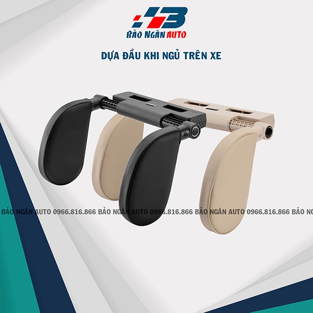 Bộ gối tựa đầu ô tô 2 bên hỗ trợ ngủ khi ngồi xe.