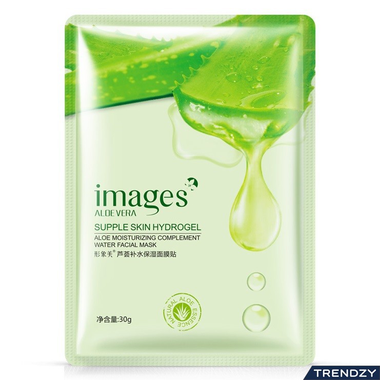 (Hot)  Mặt nạ Nha Đam Lô Hội Images – Mặt nạ giấy tinh chất lô hội dưỡng da cấp ẩm MN17