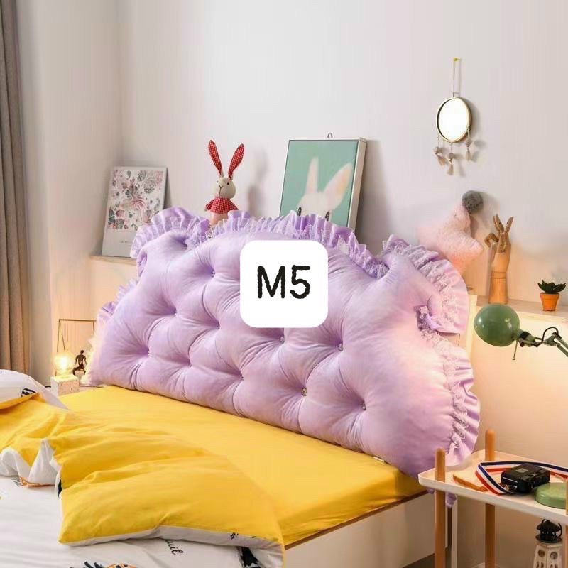 Gối tựa đầu giường mẫu hoàng gia,gồm 2 kích thước 1m5/1m8-hàng nhập khẩu