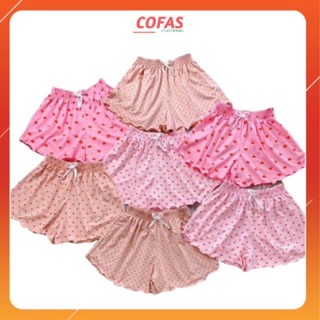 QUẦN cotton chấm bi