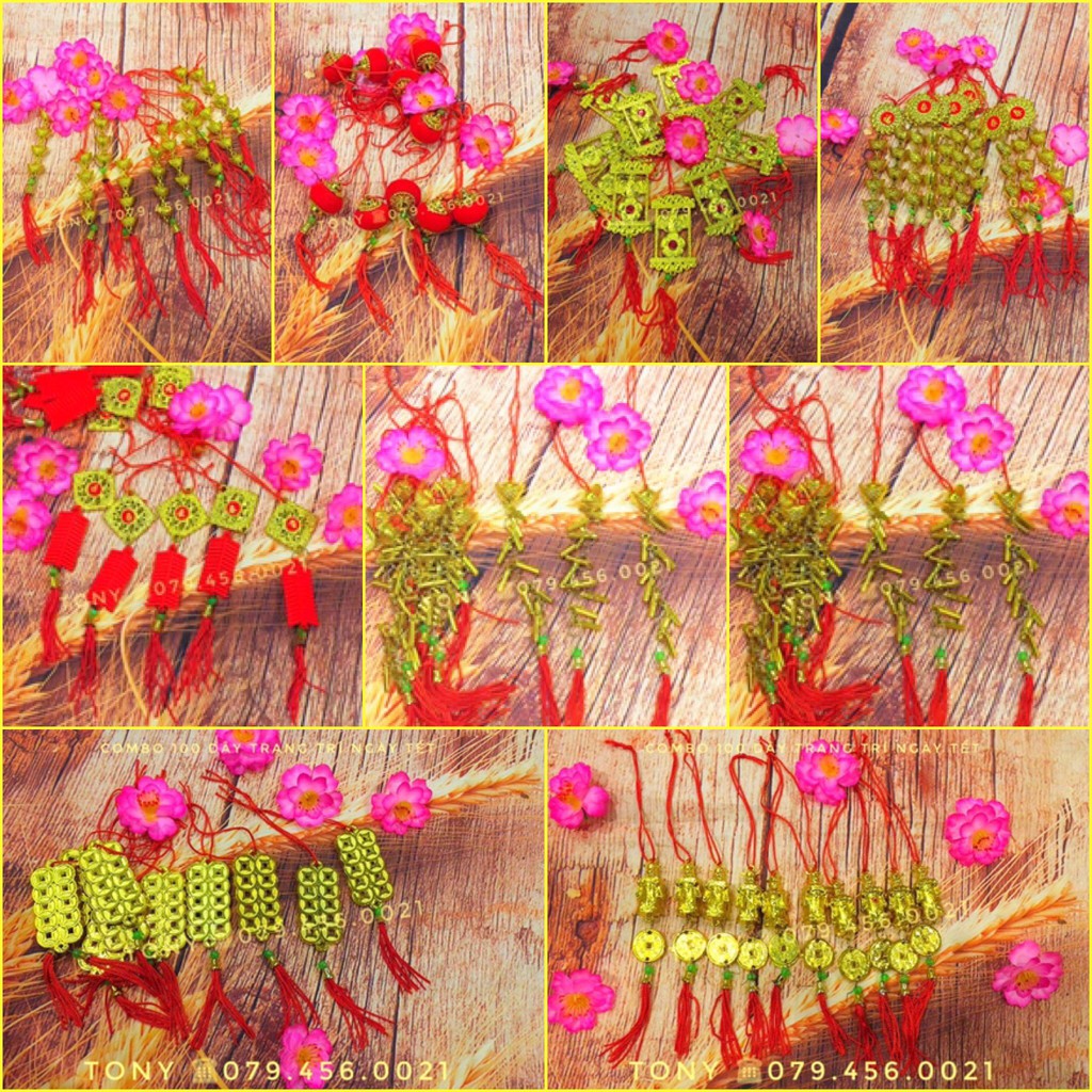 Dây treo tết, liễng treo tết, dây trang trí tết - TONYHOUSE