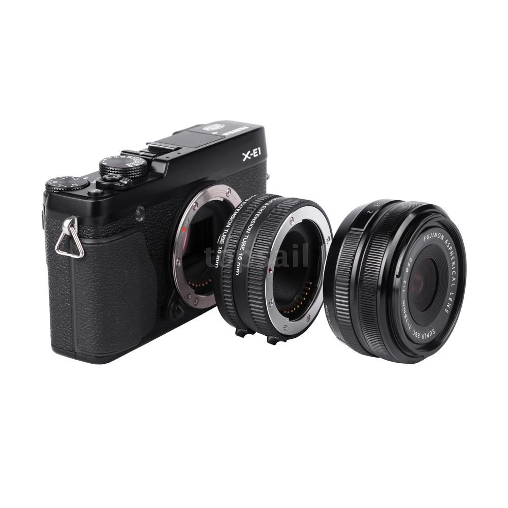 Viltrox DGFU Auto Focus AF Extension Tube Ring 10mm 16mm Set Metal