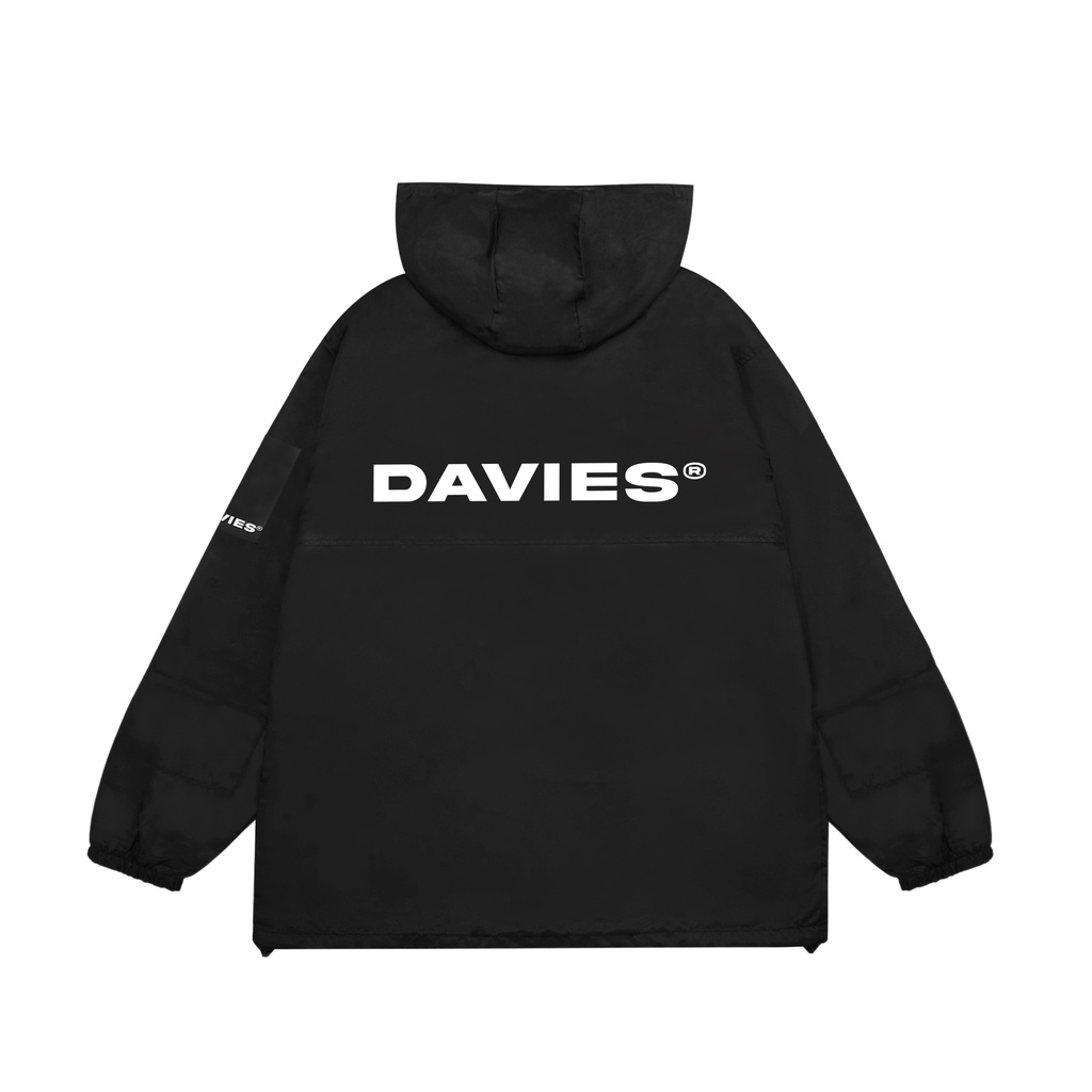Áo khoác dù nam nữ form rộng có nón local brand DAVIES Everest Jacket| D25-AK5