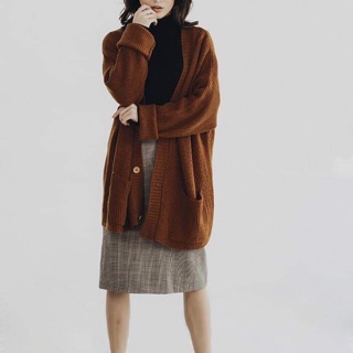 [ORDER] Áo khoác cardigan len dày