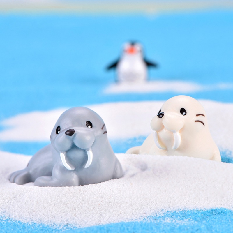 Set 2 Tượng Cặp Đôi Mini Trang Trí Tiểu Cảnh