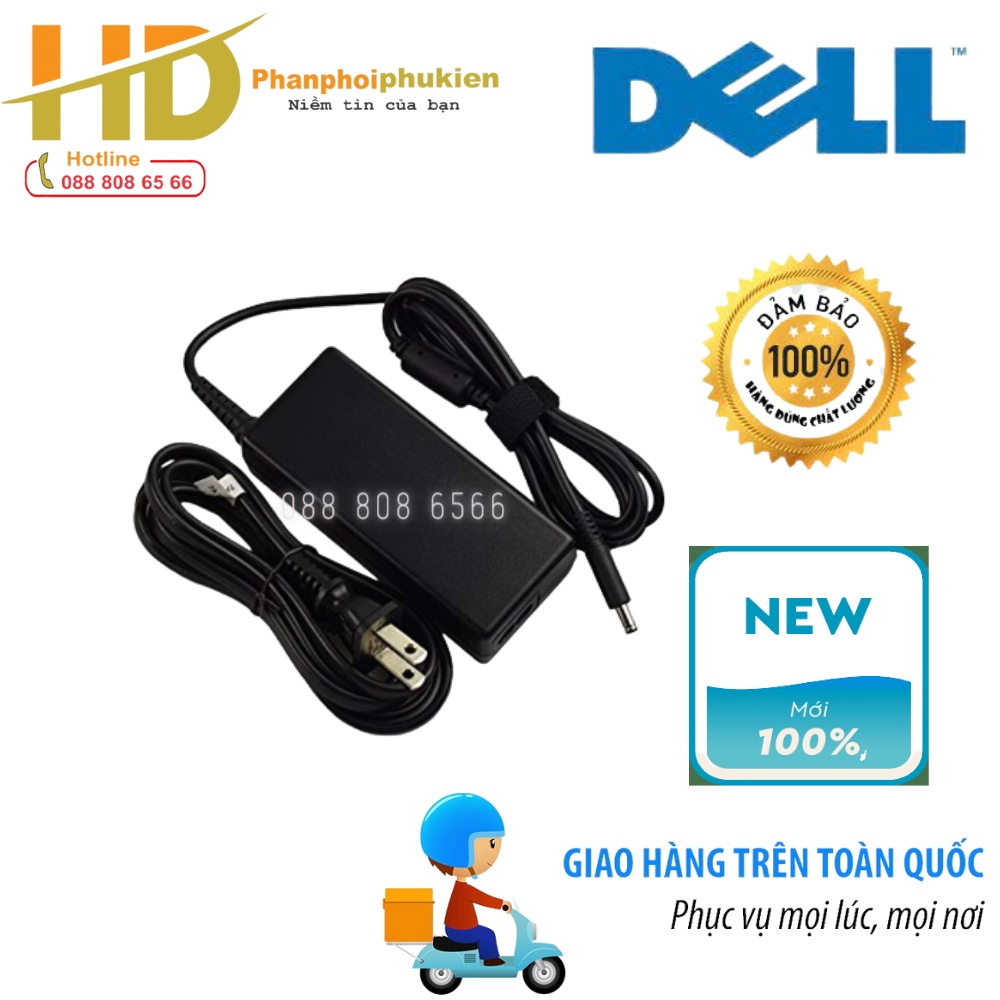 Sạc cho laptop Dell Inspiron 14 3451, Inspiron 15 N5559, N5559A Adapter 19.5V-2.31A, 19.5V-3.34A