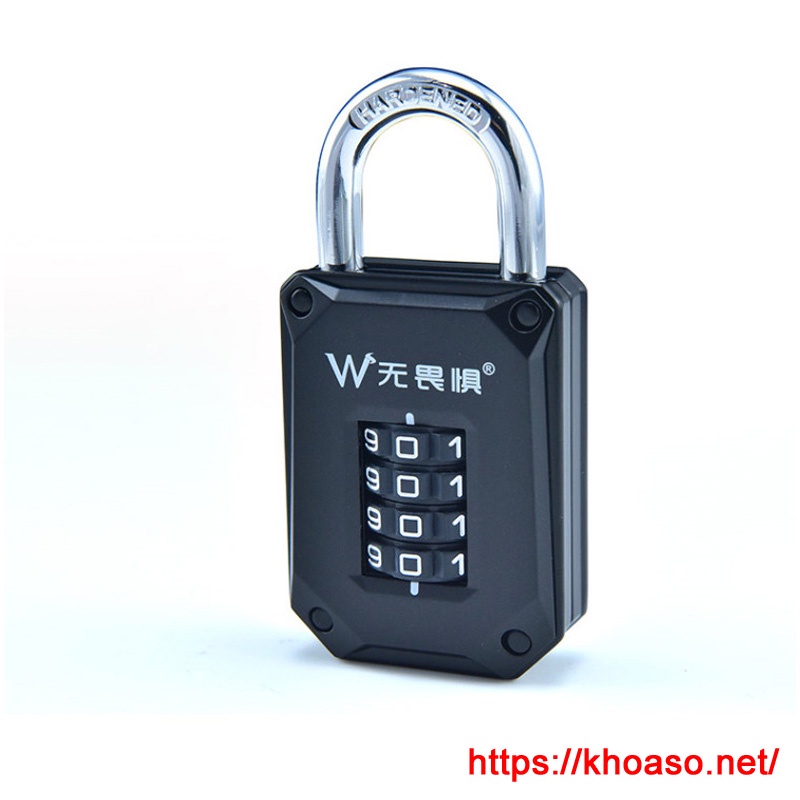 Khóa số chống trộm an toàn Z-CON WS -911 đen bạc