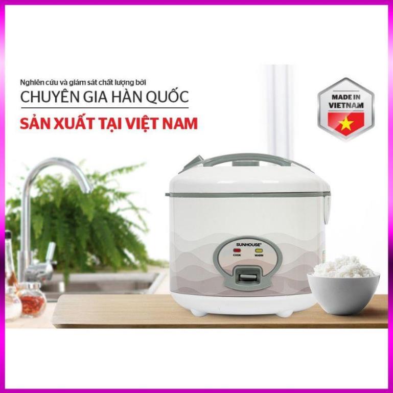 Nồi cơm điện Sunhouse SHD8062 và 8601 dung tích 1,8 lít hàng chính hãng giá rẻ