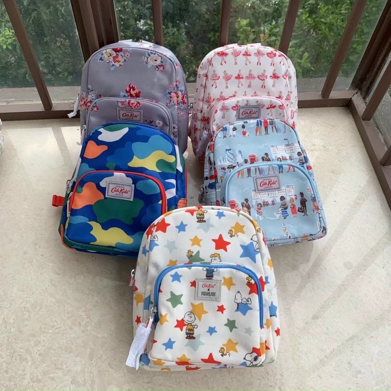 TNS-Balo siêu nhẹ   Cath Kizton kids backpack-màu hoạt hình cute-thích hợp bé mẫu giáo