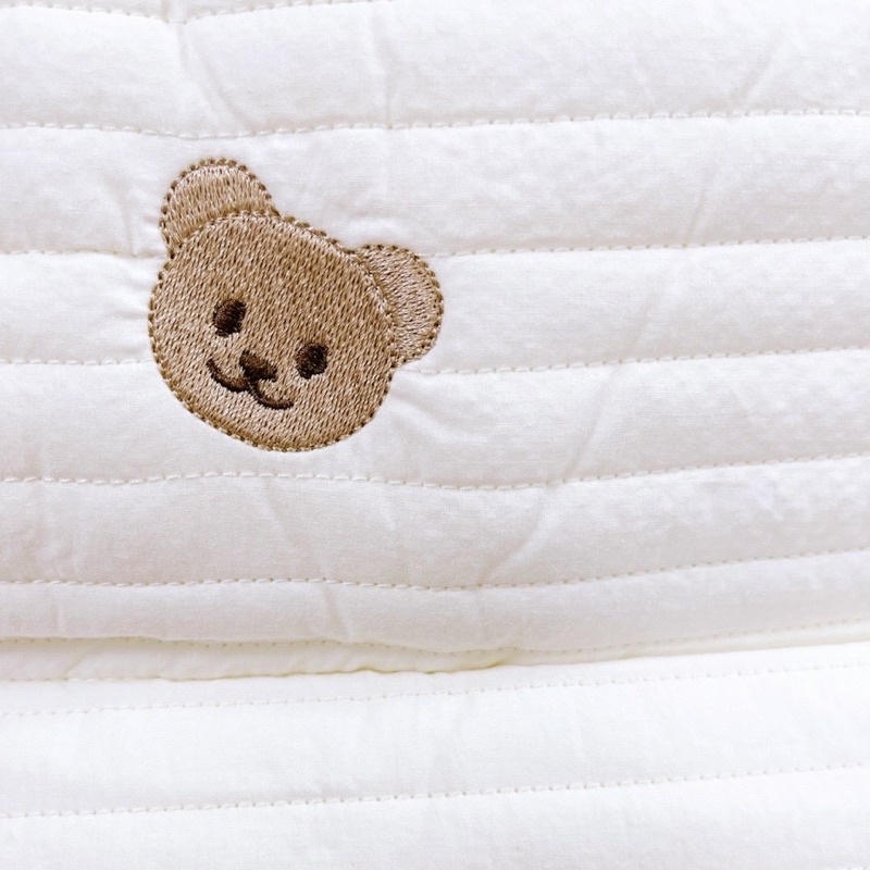 Gối bông thêu thoáng khí cho bé sơ sinh shop bố bống