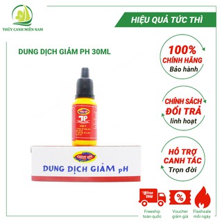 Dung Dịch Điều Chỉnh Nồng Độ pH Trong Nước - Dung Dịch Giảm pH Loại 30ml