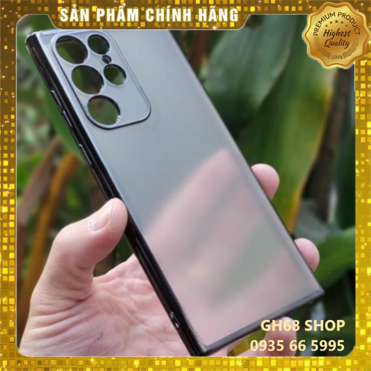 Ốp lưng Sulada nhám viền màu Samsung Galaxy S22/ S22 plus/ S22 ultra - Chính hãng SULADA