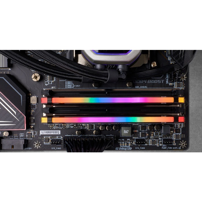 RAM Desktop Corsair 32Gb (2x16Gb) DDR43000 Vengeance Pro Tản LED RGB Hàng Chính Hãng