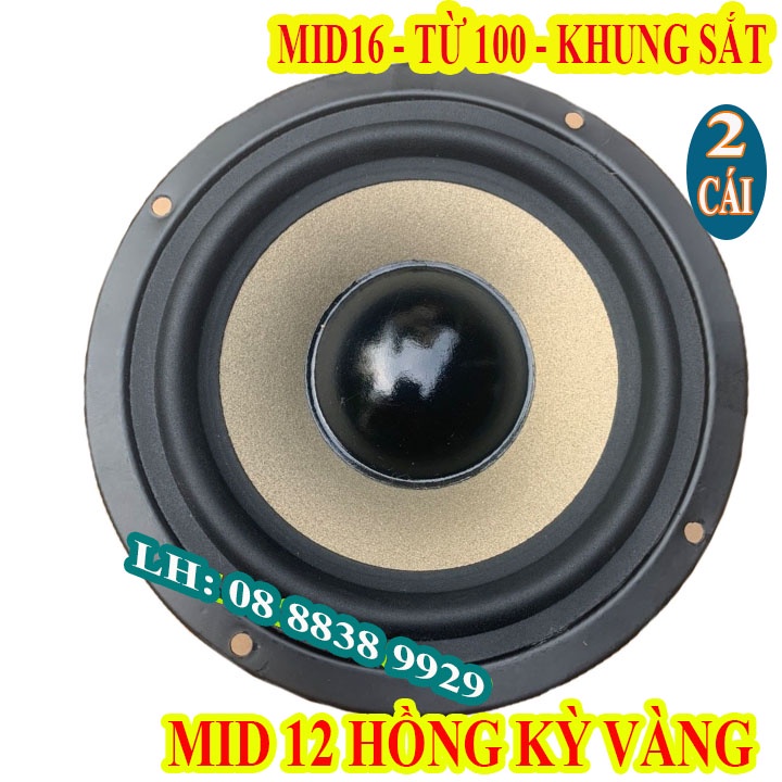 CẶP LOA TRUNG 12 CAO CẤP HỒNG KỲ VÀNG - GỒM 1 ĐÔI