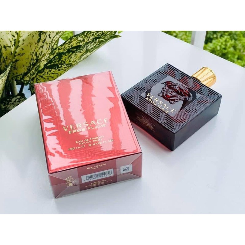 Nước hoa nam HÀNG HOT FOR MEN - NAM TÍNH, QUYẾN RŨ   VERSACE EROS FLAME 100ml EDP - ĐỎ NỒNG CHÁY .