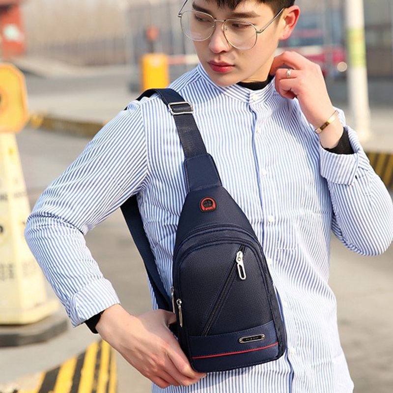 Túi đeo vai IELGY thời trang công sở đơn giản tùy chọn màu sắc dành cho nam