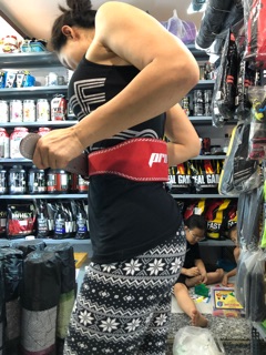 Đai lưng da gánh tạ Prosupps