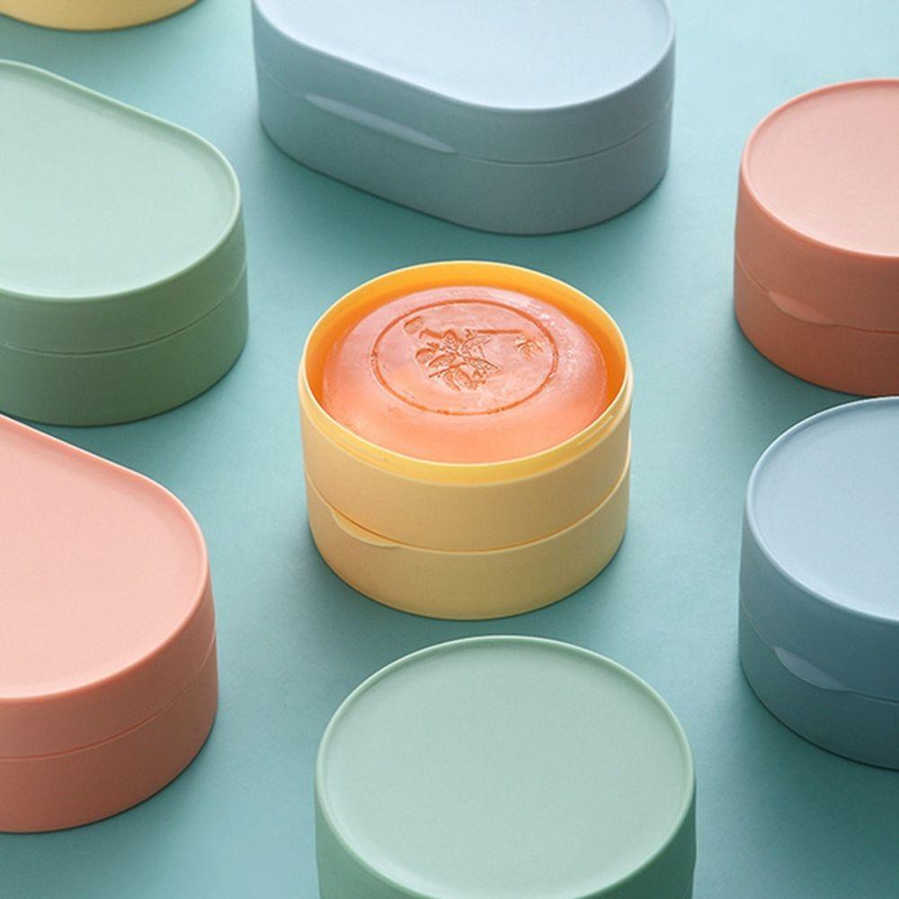 Hộp Nhựa Đựng Xà Phòng Chống Nước Đa Năng Hình Tròn