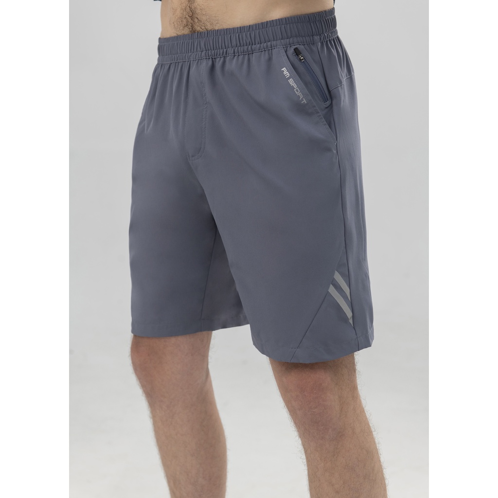 Quần Short Thể Thao Nam Cạp Chun, Chất Liệu Thoáng Khí, Nhanh Khô, Không Bai Xù, Vận Động Thoải Mái AM SPORT1 SRM221