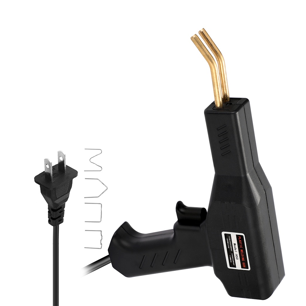 Máy hàn điện cầm tay sửa chữa viền cản xe hơi bằng nhựa với ghim bấm
