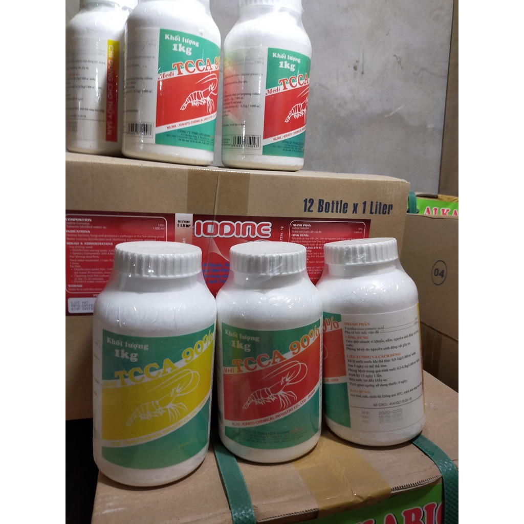 [Giá tốt] TCCA 90% Xử Lý Nước ,Hồ bơ hồ cá 1 kg dạng bột