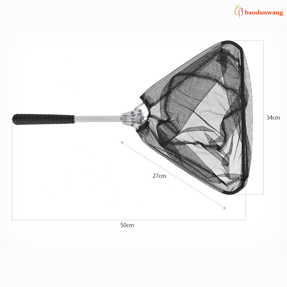 Vợt lưới bắt cá có thể gấp gọn tiện lợi