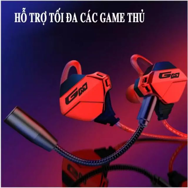 Tai Nghe Gaming Microphone Rời Chơi game mobile PC  Gamo G10