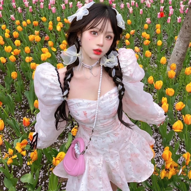 Kẹp nơ , kẹp dây voan bèo hot trend đủ màu mã ft-92