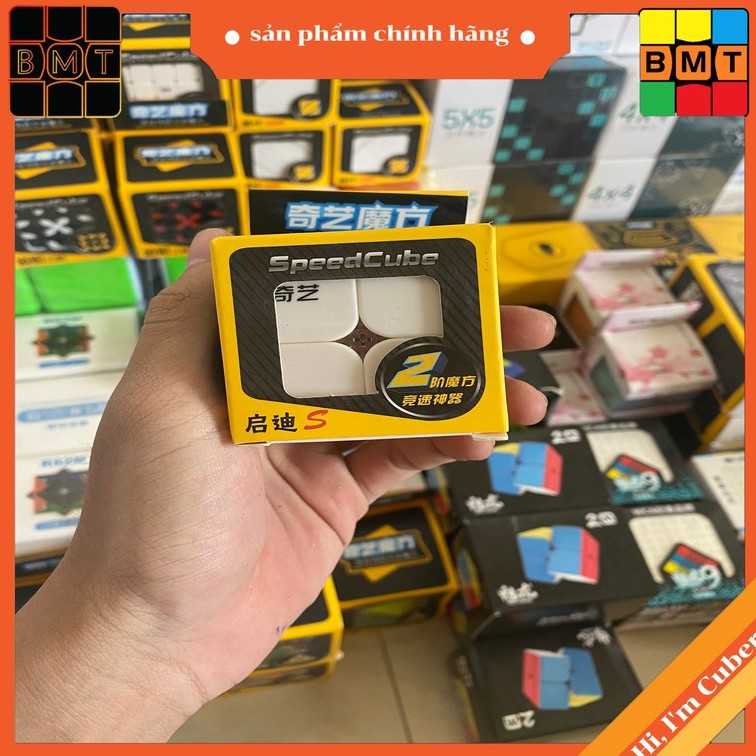 Rubik 2x2 QiYi QiDi S2 Stickerless, Rubic 2 Tầng Đồ Chơi Trí Tuệ Trẻ Em