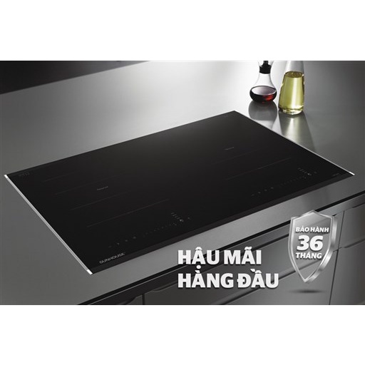 Bếp đôi điện từ inverter Sunhouse SHB-Di66 - Hàng chính hãng