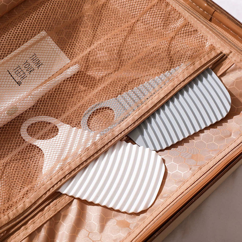 Bảng giặt đồ mini bằng PE chống trượt nhiều màu tiện dụng mang theo đi du lịch