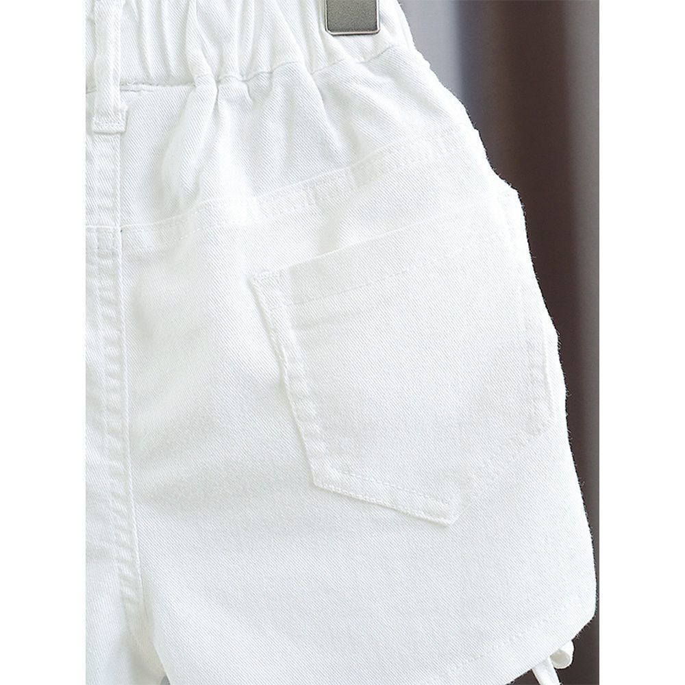 Quần Short Denim Thời Trang Mới Cho Bé Gái 2022